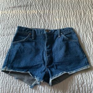 Wrangler jean shorts